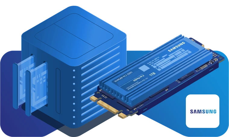NVMe SSD Depolama Altyapısı